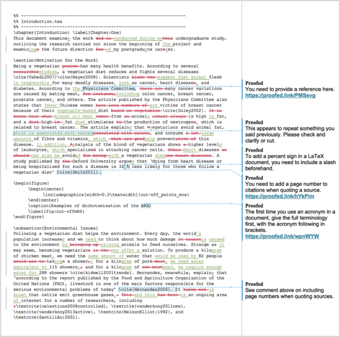 LaTeX Proofreading Example (After Editing)