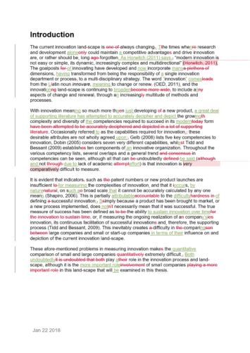 Thesis Proofreading Example (After Editing)